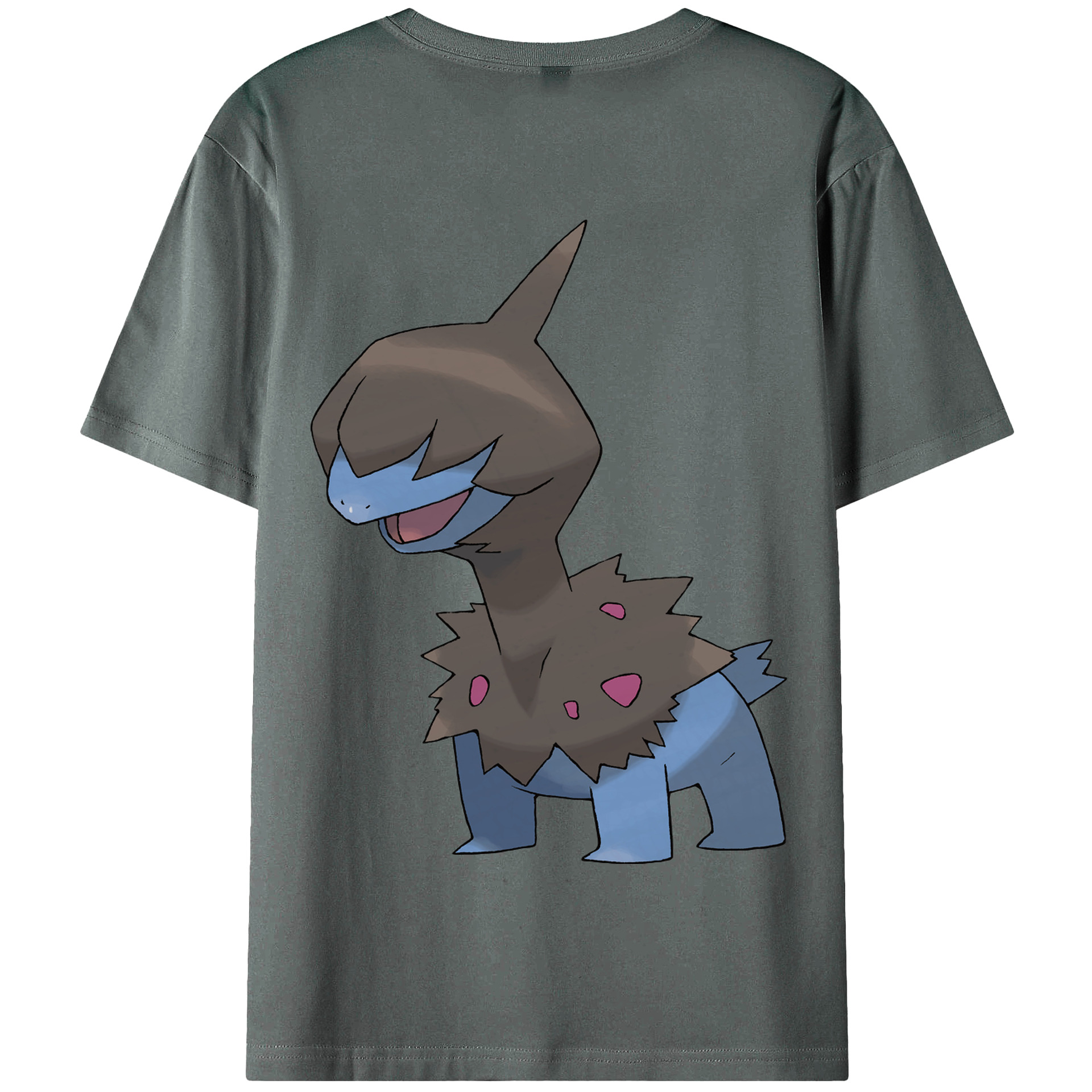 （画像用） ポケットモンスター Pokémon 綿100％半袖Tシャツ（背面プリント）